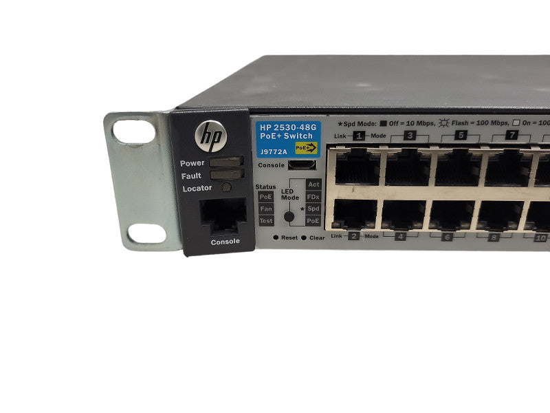 HP 2530-48G PoE+ J9772A 48 Port Gigabit PoE+ 4x SFP Network Switch $