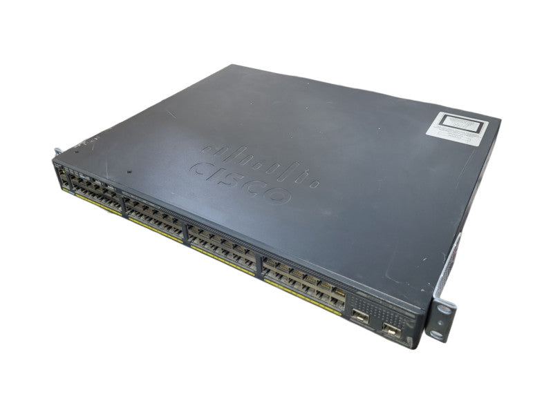 Cisco WS-C2960X-48FPD-L, 48 Port Gigabit PoE+ 740W 2x 10G SFP