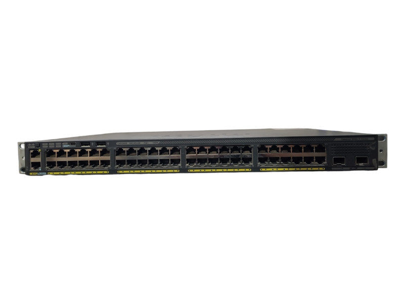 Cisco WS-C2960X-48FPD-L, 48 Port Gigabit PoE+ 740W 2x 10G SFP