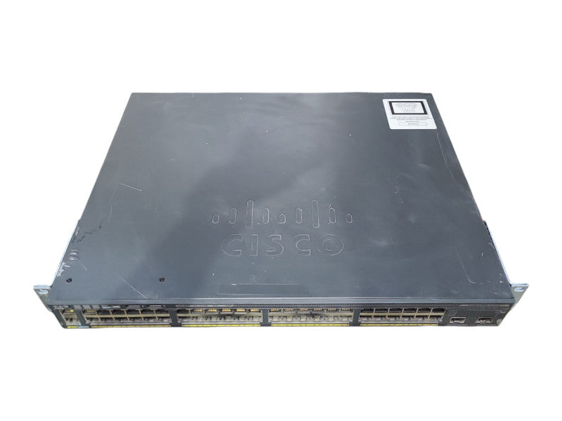 Cisco WS-C2960X-48FPD-L, 48 Port Gigabit PoE+ 740W 2x 10G SFP