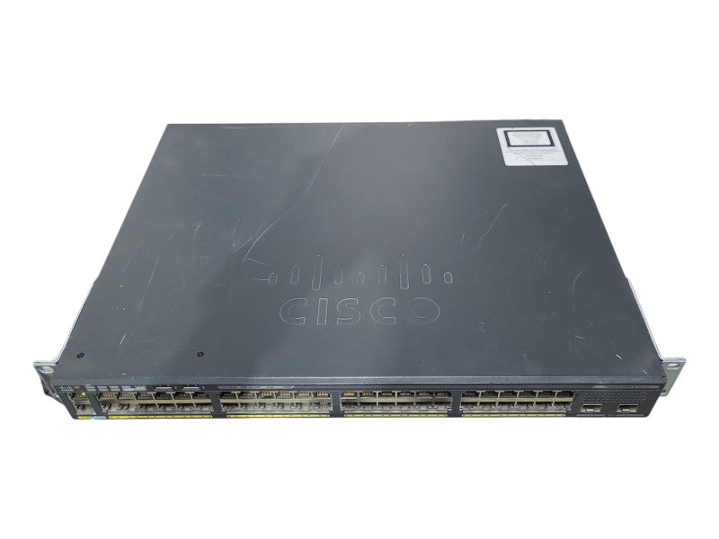 Cisco WS-C2960X-48FPD-L, 48 Port Gigabit PoE+ 740W 2x 10G SFP+, Stack Mod