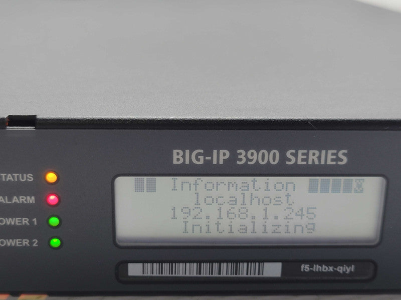 F5 NETWORKS -USED- BIG-IP 3900 Traffic Manager Load Balancer _