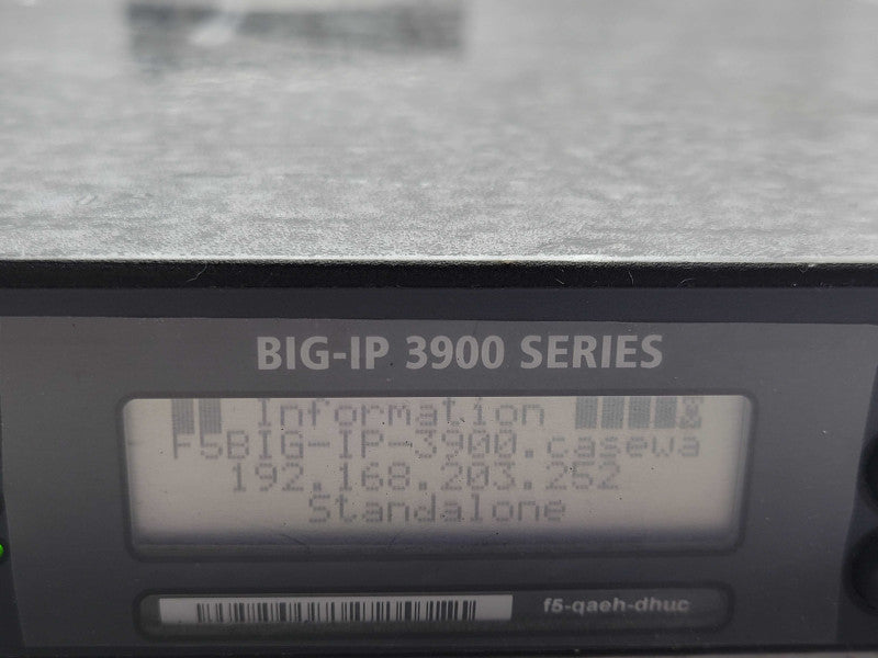 F5 NETWORKS -USED- BIG-IP 3900 Traffic Manager Load Balancer, see _