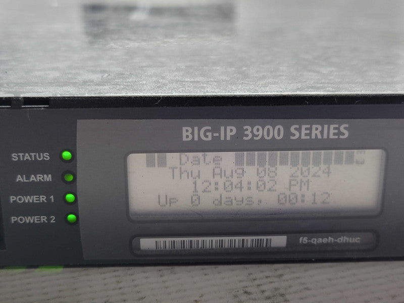 F5 NETWORKS -USED- BIG-IP 3900 Traffic Manager Load Balancer, see _