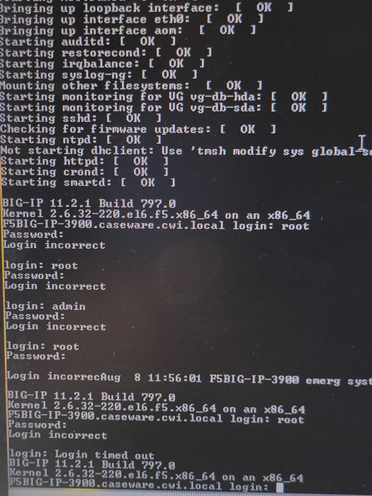 F5 NETWORKS -USED- BIG-IP 3900 Traffic Manager Load Balancer, see _