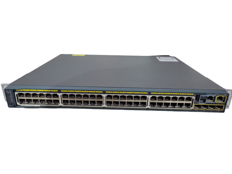 Cisco WS-C2960S-48FPS-L V02 | 48 Port Gigabit PoE+ 740W Managed Switch !