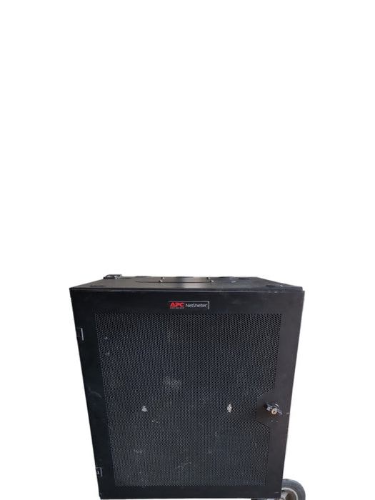 APC NetShelter 13U Wallmount Rack Cabinet Vented AR100HD