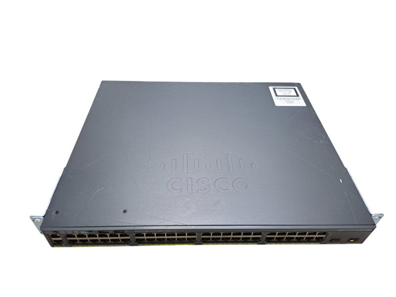 Cisco WS-C2960X-48FPD-L | 48-Port Gigabit PoE+ 740W 2x 10G SFP+ Switch
