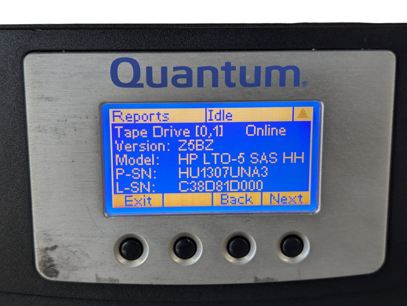 Quantum Scalar i40 Tape Library with 1 LTO 5 drive  -