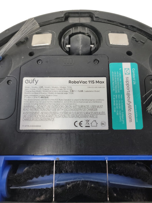 eufy RoboVac 11S Max With Power Adapter