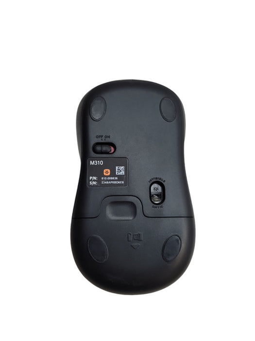 Logitech M310 Wireless Mouse 2.4 GHz with USB Nano Receiver 1000 DPI  %
