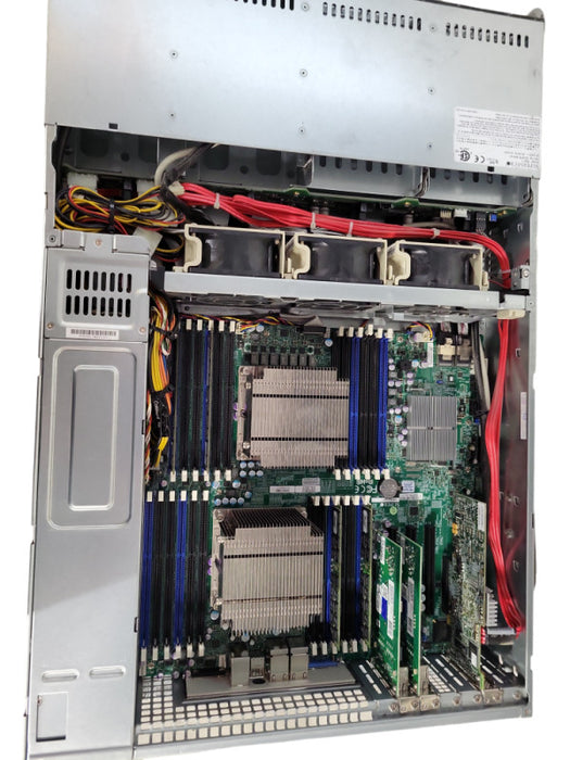 Supermicro X9DRi-LN4+ 2x Intel Xeon E5-2630 0 @ 2.30Ghz, 64GB RAM MEGARAID  !