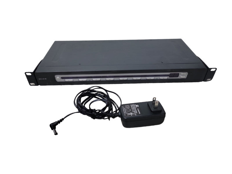 Genuine Belkin F1DA108T 8-Port OmniView PRO2 KVM Switch P81041-A