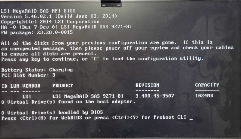 SuperMicro 2027R-N3RFT+ 2U 16x2.5" , 2x E5-2620 v2 2.10GHz 6C, 128GB DDR3, MegaRAID SAS 9271-8i, 2x PSU
