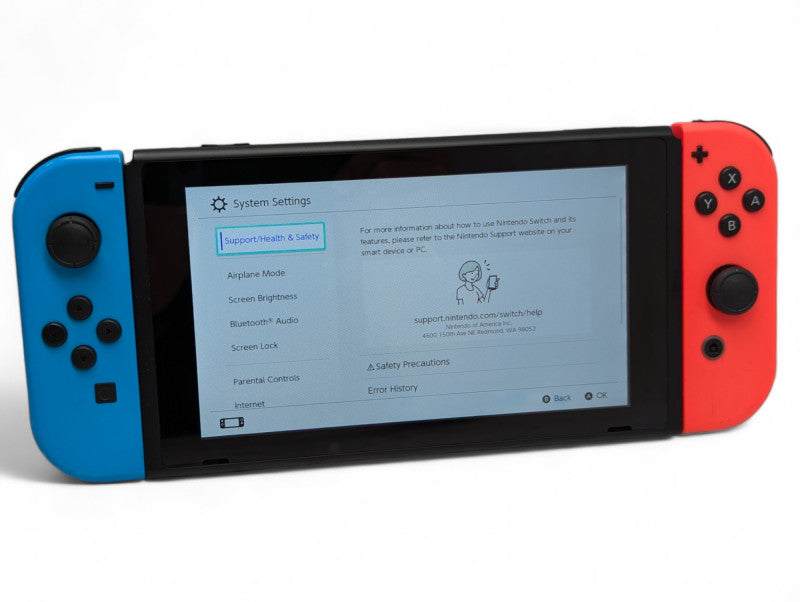 NITENDO Switch HAC-001 with Joy cons and Dock Please READ  -
