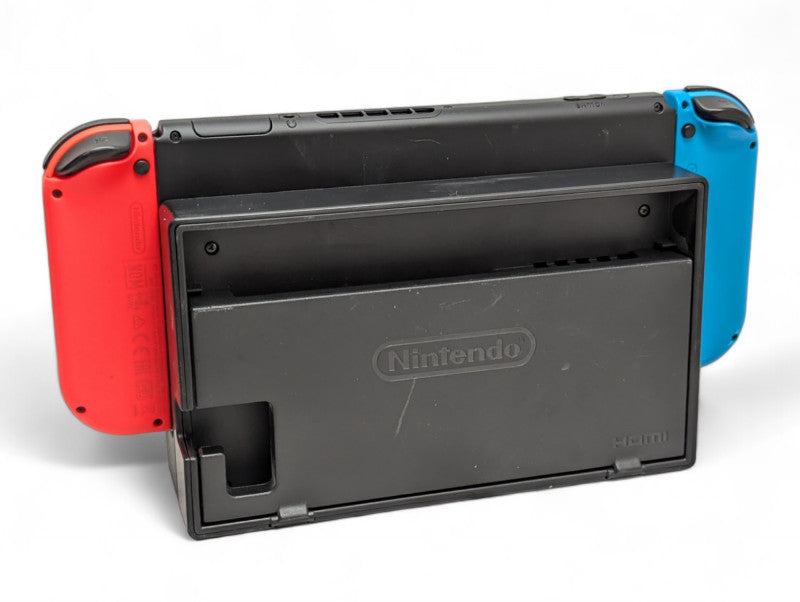 NITENDO Switch HAC-001 with Joy cons and Dock Please READ  -