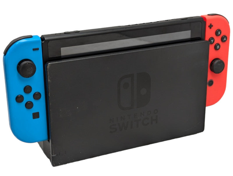 NITENDO Switch HAC-001 with Joy cons and Dock Please READ  -
