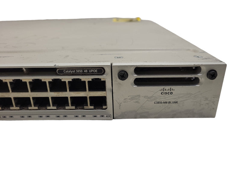 Cisco WS-C3850-48U-E | 48 10/100/1000 Ethernet UPOE ports | 2x 350W PSU $
