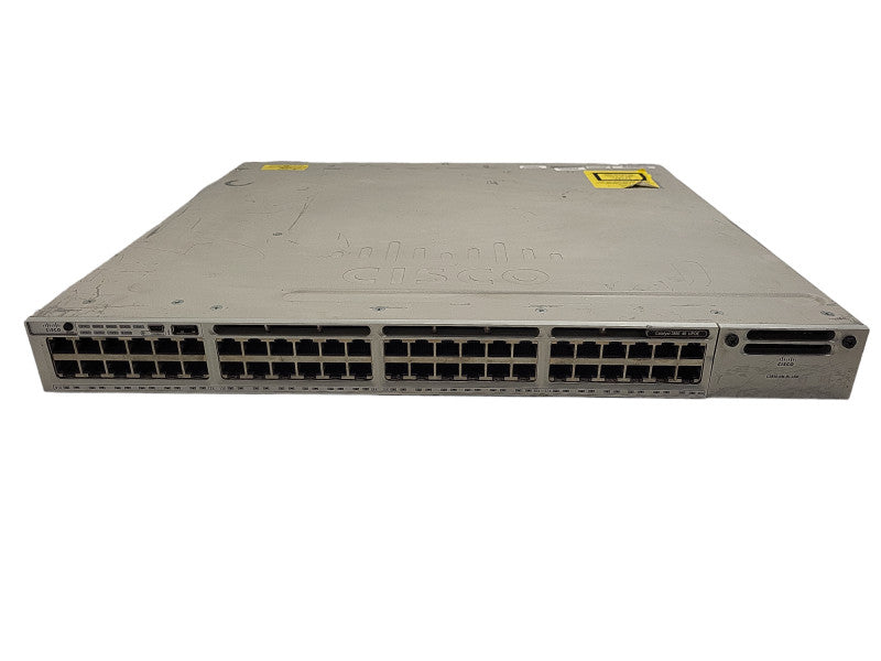 Cisco WS-C3850-48U-E | 48 10/100/1000 Ethernet UPOE ports | 2x 350W PSU $