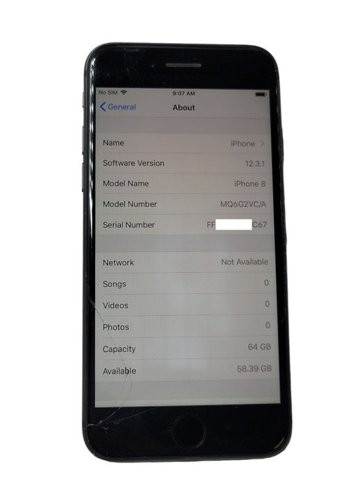 Apple iPhone 8 64GB UNLOCKED PHONE, READ _