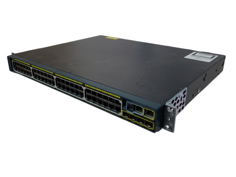 Cisco WS-C2960S-48FPS-L 48-Port Gigabit PoE w/ 4x SFP Network Switch