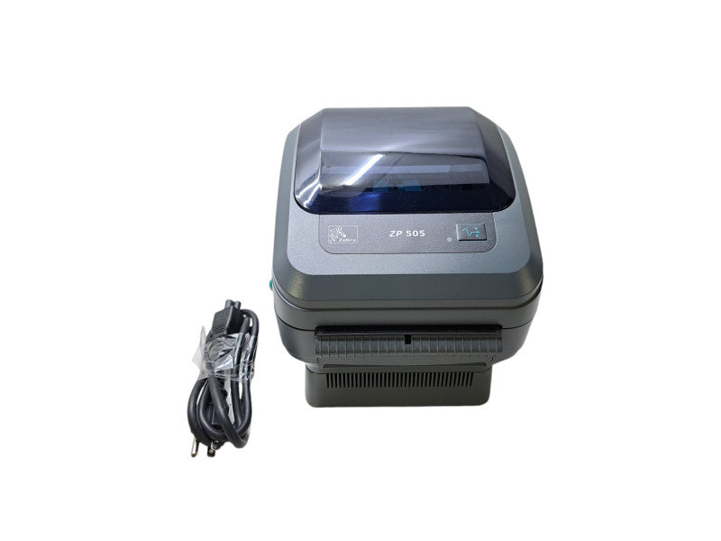 Zebra ZP 505 Thermal Printer ZP505-0503-0020 w/ Power Adapter | Tested