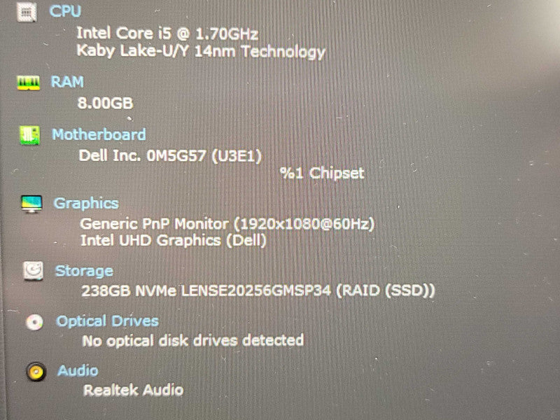 Dell Latitude 7410| i5-10310| 8GB DDR4| 256GB SSD NO AC ADAPTER  β Lap200