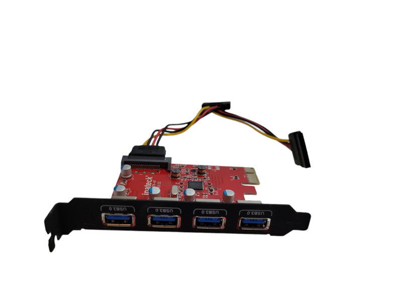 4-Port USB 3.0 PCIe Express Card, KT4001 / KTU3FR-4P %