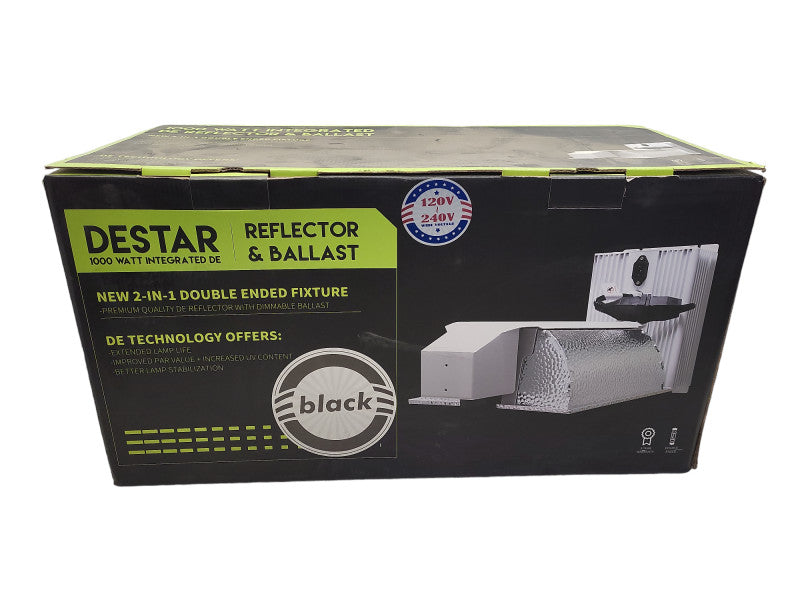 Destar 1000 watt integrated de reflector & ballast w/ 1000W Grow Lamp $