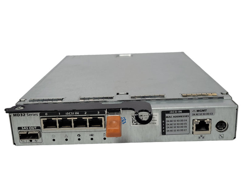 DELL 0770D8 770D8 E02M E02M002 MD32 SER. MD3200i 4-PORT iSCSI CONTROLLER MODU Q_
