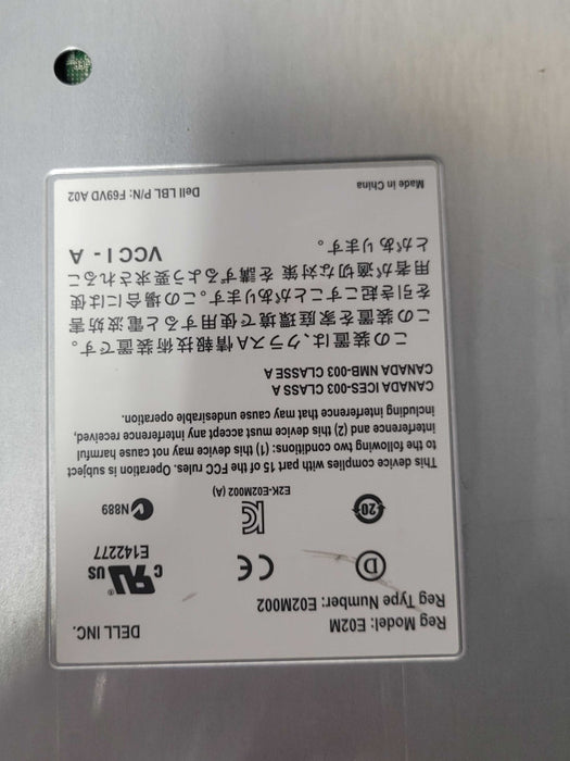 DELL 0770D8 770D8 E02M E02M002 MD32 SER. MD3200i 4-PORT iSCSI CONTROLLER MODU Q_