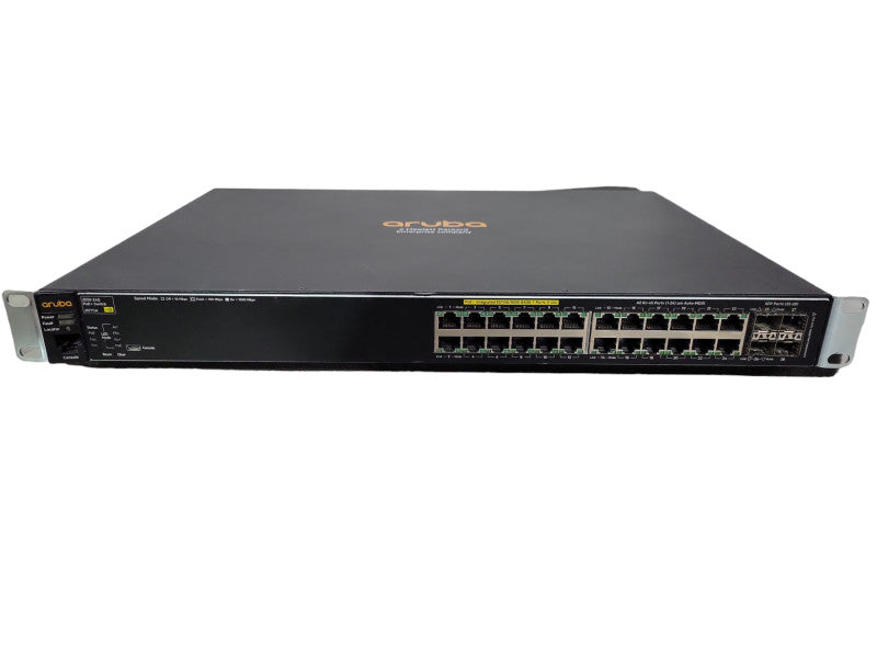 HPE Aruba 2530-24G PoE+ 24-Port Gigabit Ethernet Switch J9773A !