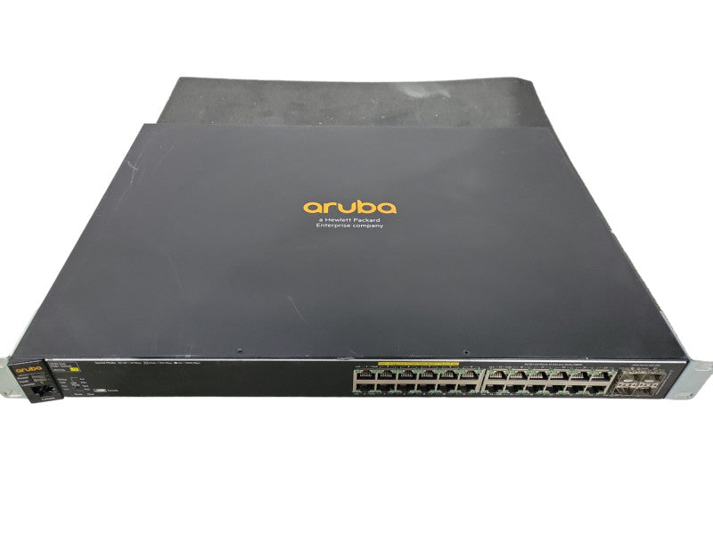 HPE Aruba 2530-24G PoE+ 24-Port Gigabit Ethernet Switch J9773A !