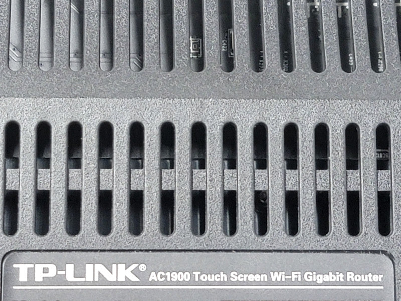 TP-Link Touch P-5 AC1900 Wi-Fi Gigabit Router with Touch Screen & Power Adapt