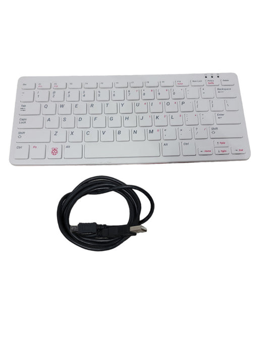 Raspberry Pi 78-Key Red Keyboard RPI-KYB (US) RED W/ Power Cable