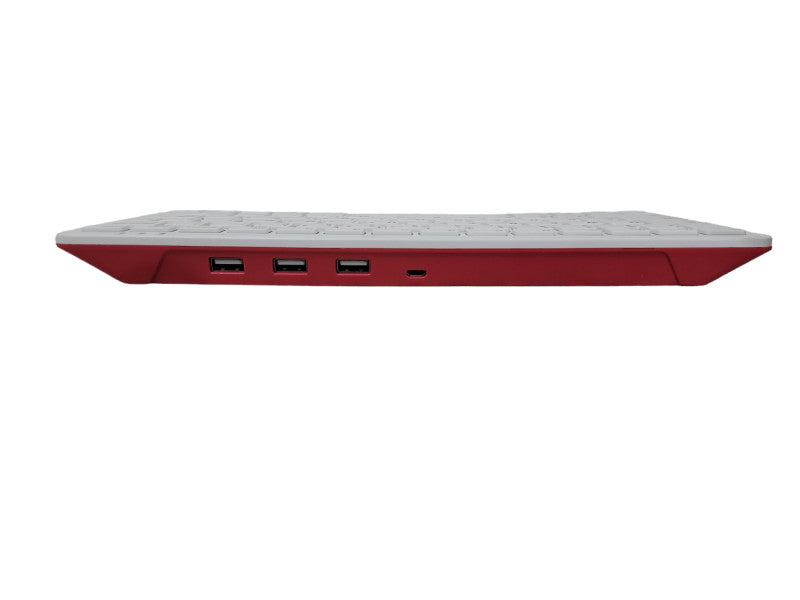 Raspberry Pi 78-Key Red Keyboard RPI-KYB (US) RED W/ Power Cable