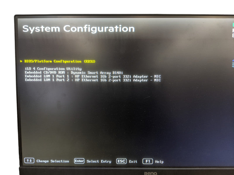 HP ProLiant ML30 Gen9 | Xeon E3-1220 v5 | 16GB DDR4 | No HDD | B140i RAID