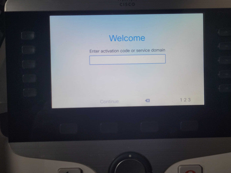 Cisco CP-8851-W-K9 VoIP IP PoE Color LCD Display White Phone w/ Stand, READ Q_