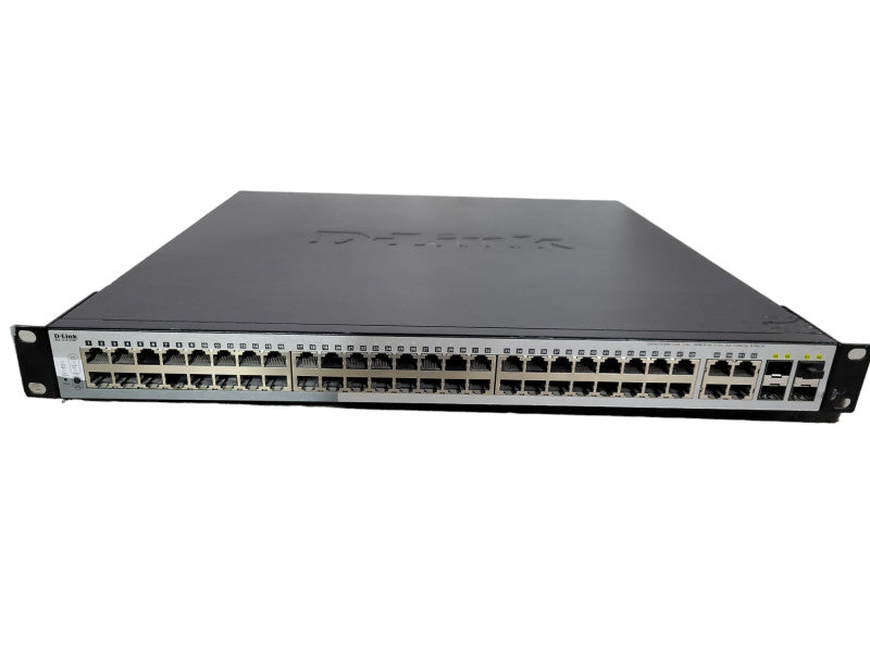 D-Link DGS-1210-52MP 48 Ports PoE + 4x SFP Ports Managed Gigabit Switch !