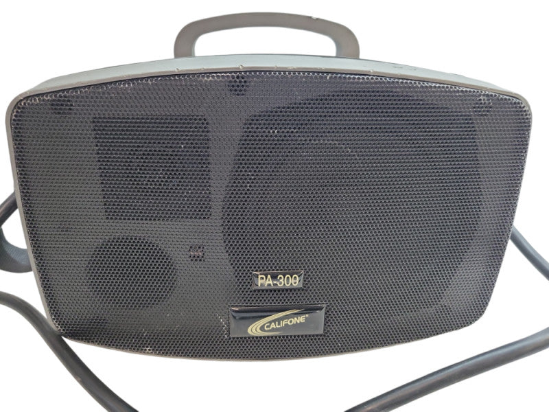 Califone PA-300 Presentation Pro 90 WATT Stereo PA SPEAKER %
