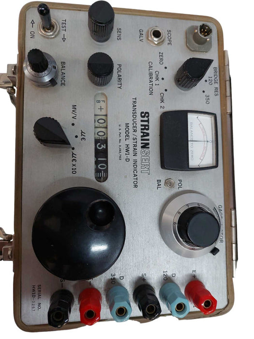 Strainsert Transducer / Strain Indicator Model: HW1-D =