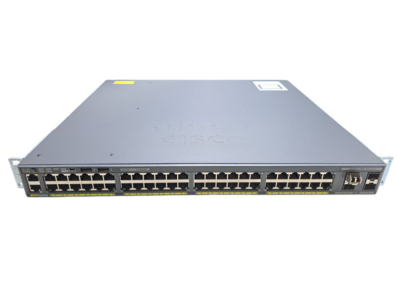 Cisco WS-C2960XR-48TS-I | 48-Port Gigabit IP Lite Switch | 4x SFP 1x 250W PSU