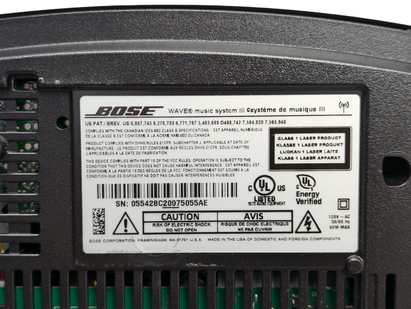 BOSE Wave music system III with CD Changer  -