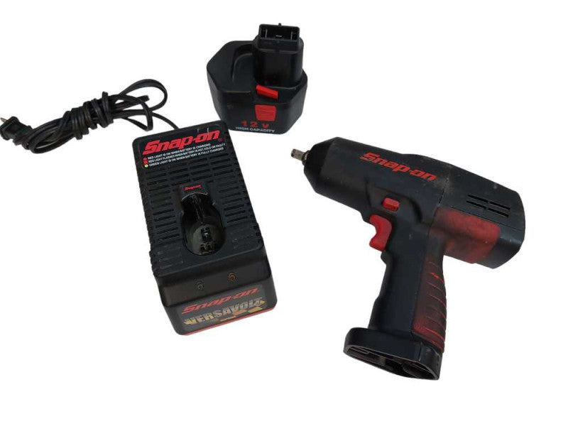 Snap-On Drill Set VersaVolt 45 Minute Charger 9.6-18Volt Model: CTC318 w Battery(failed)