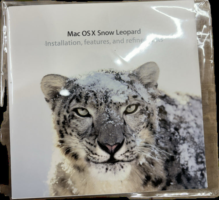 Mac OS X Snow Leopard DVD Installer Brand New And Sealed
