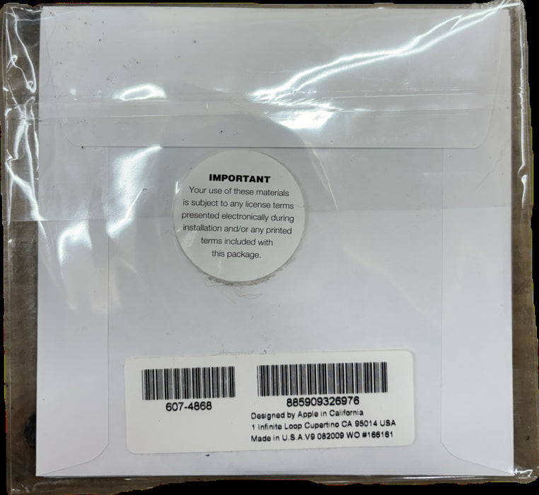 Mac OS X Snow Leopard DVD Installer Brand New And Sealed
