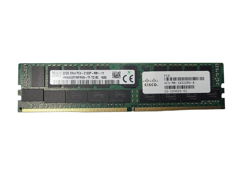 SK Hynix 16GB PC4-2133P-R Server Memory Q$
