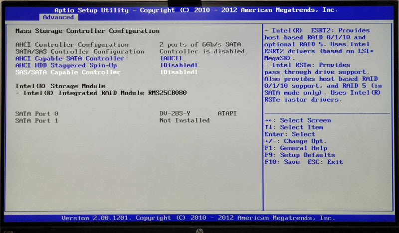 EMC KYBFP S2600GL 1U 8x 2.5", 2x E5-2620 0 2.00GHz, 16GB DDR3, 2x PSU
