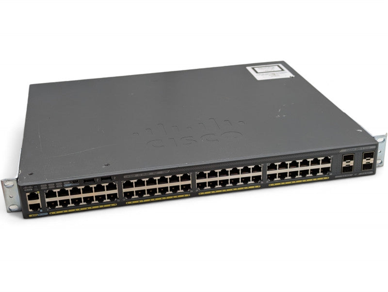 Cisco WS-2960X-48FPS-L 48 port gigabit PoE+ 740W with 4x SFP UpLinks  Q-
