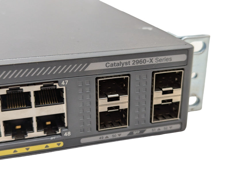 Cisco WS-2960X-48FPS-L 48 port gigabit PoE+ 740W with 4x SFP UpLinks  Q-